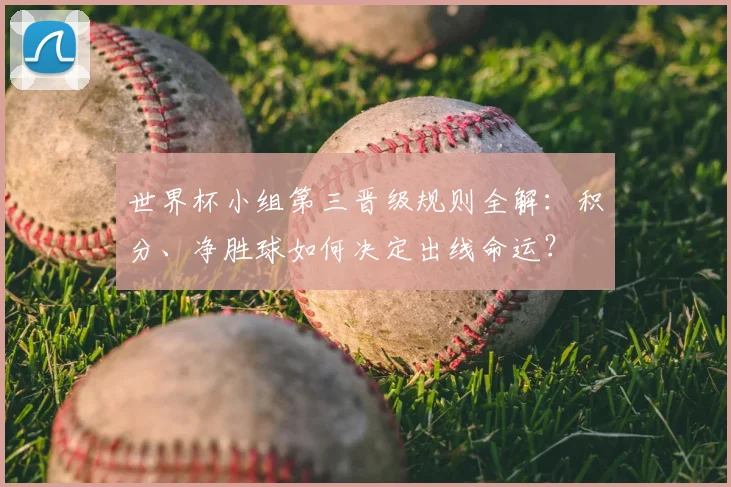 世界杯小组第三晋级规则全解：积分、净胜球如何决定出线命运？